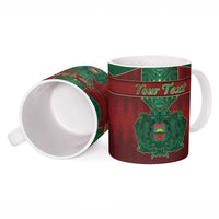 Personalized Morocco Ceramic Mug Royal Lion Islam Patterns - Wonder Print Shop