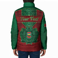 Personalized Morocco Padded Jacket Royal Lion Islam Patterns - Wonder Print Shop