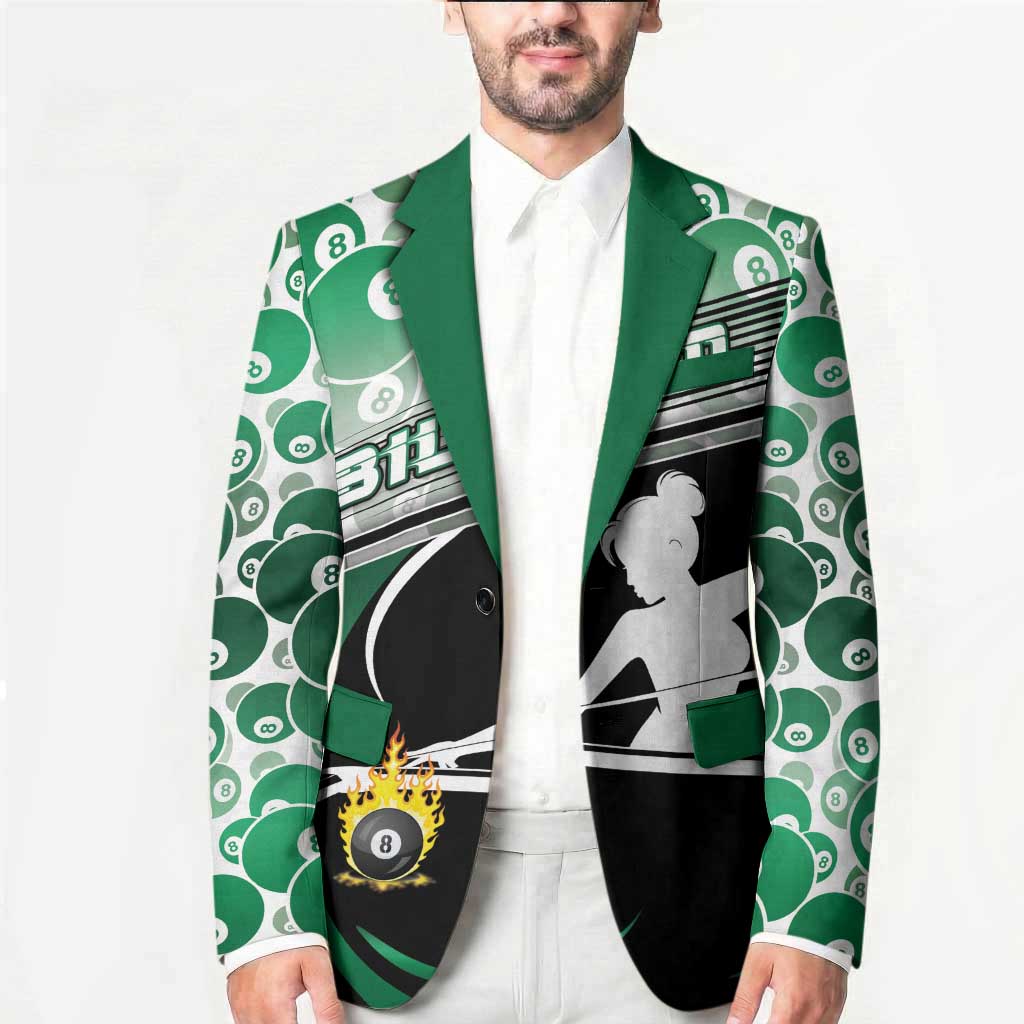 Personalized Billiards Blazer Master Of The Cue