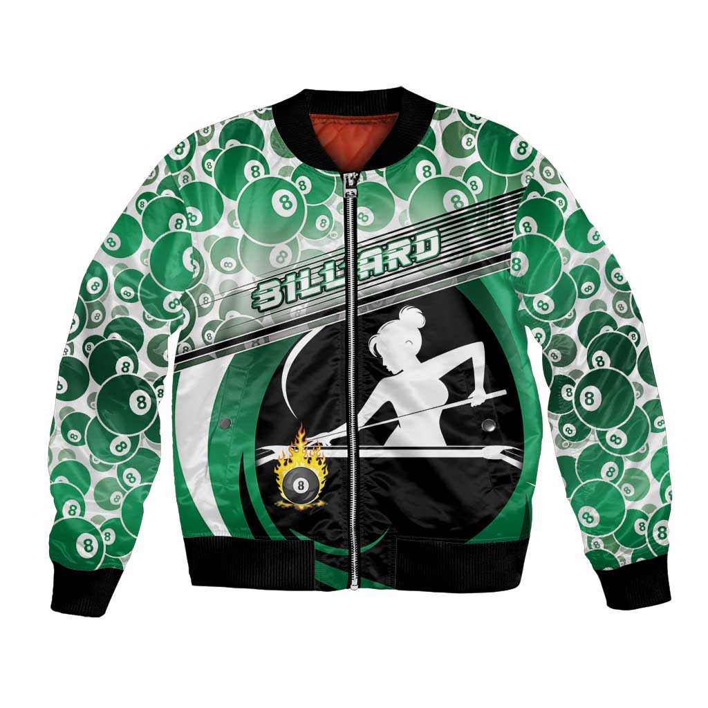 Personalized Billiards Bomber Jacket Master Of The Cue