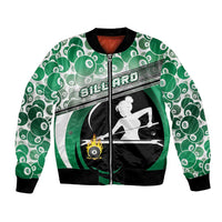 Personalized Billiards Bomber Jacket Master Of The Cue