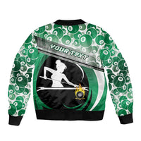 Personalized Billiards Bomber Jacket Master Of The Cue