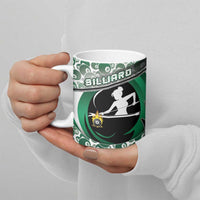 Personalized Billiards Ceramic Mug Master Of The Cue