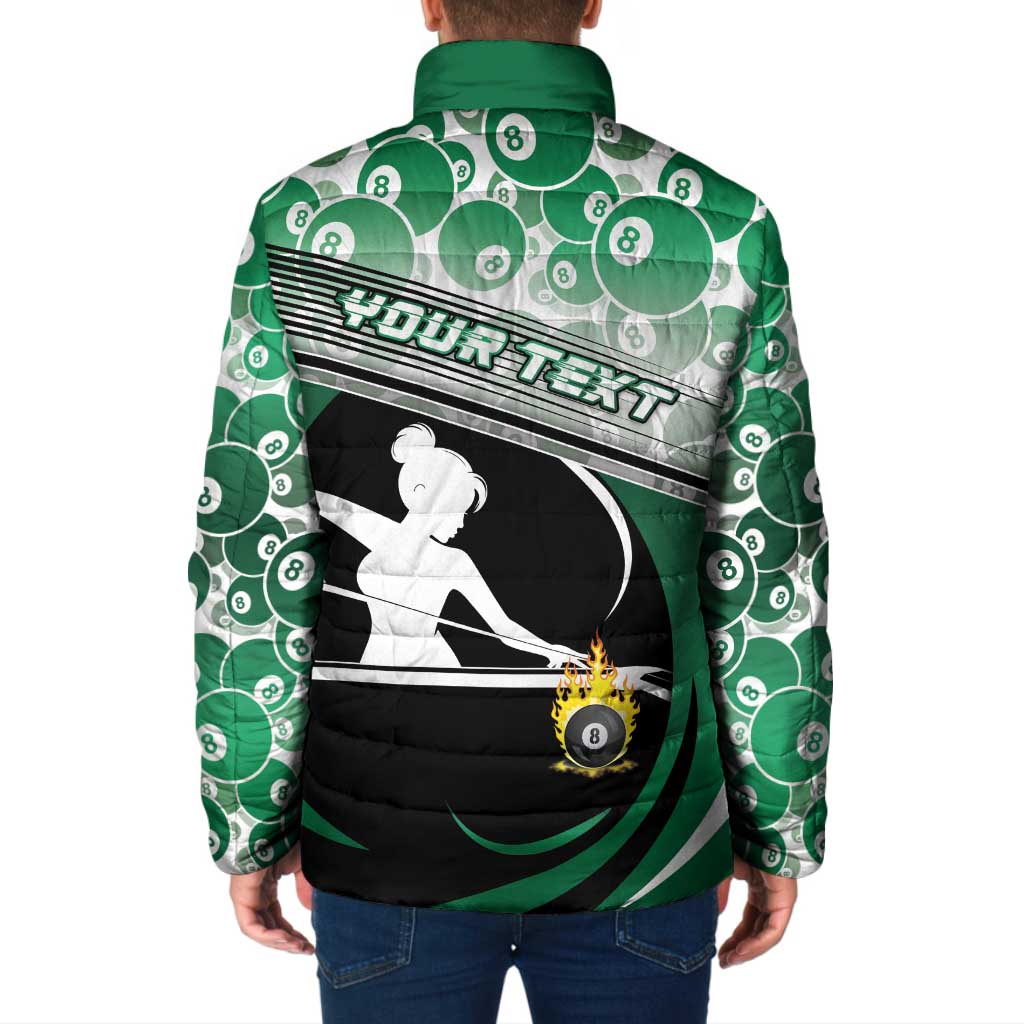 Personalized Billiards Padded Jacket Master Of The Cue