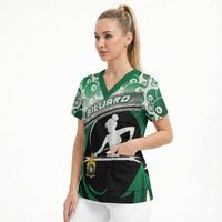 Personalized Billiards Scrub Top Master Of The Cue