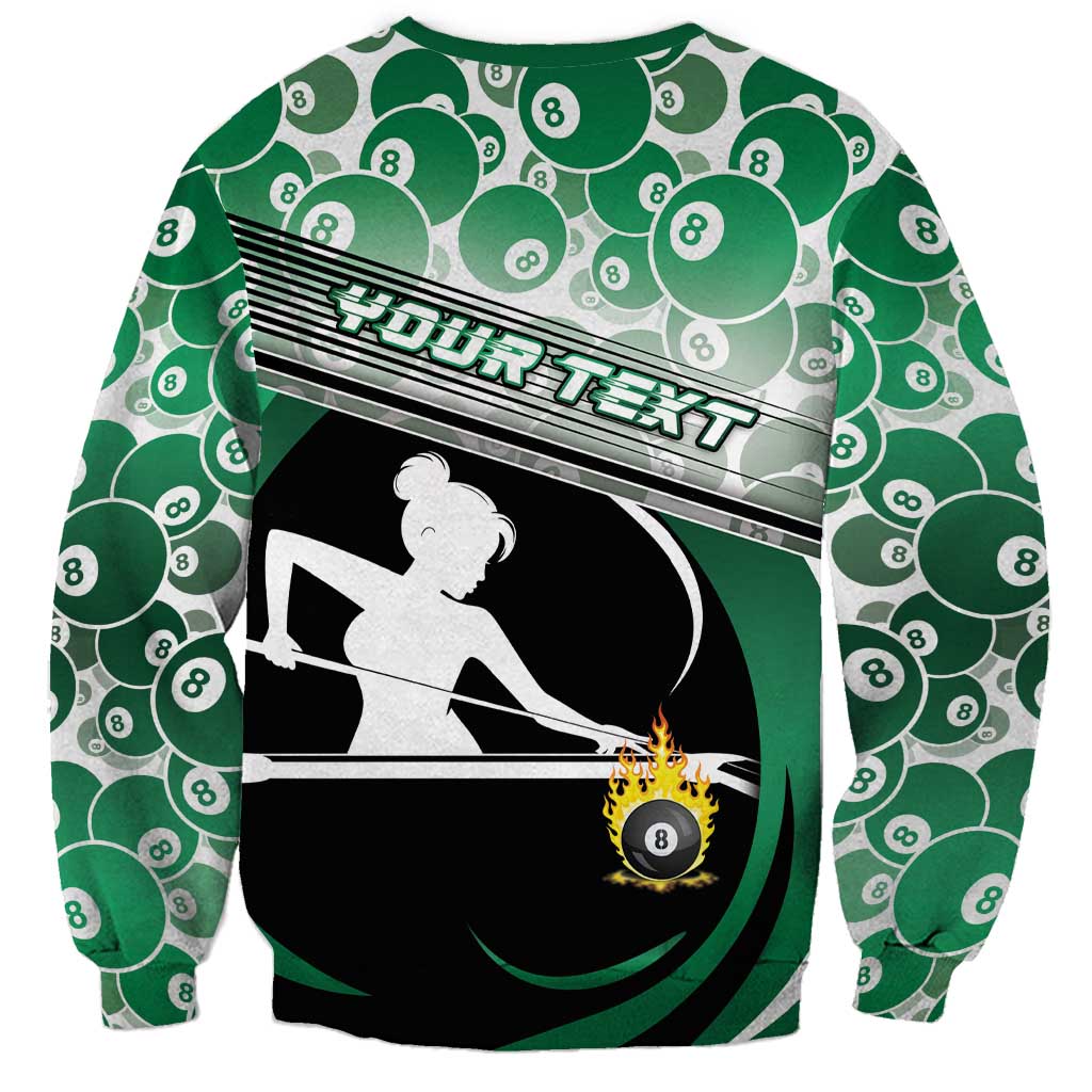 Personalized Billiards Sweatshirt Master Of The Cue