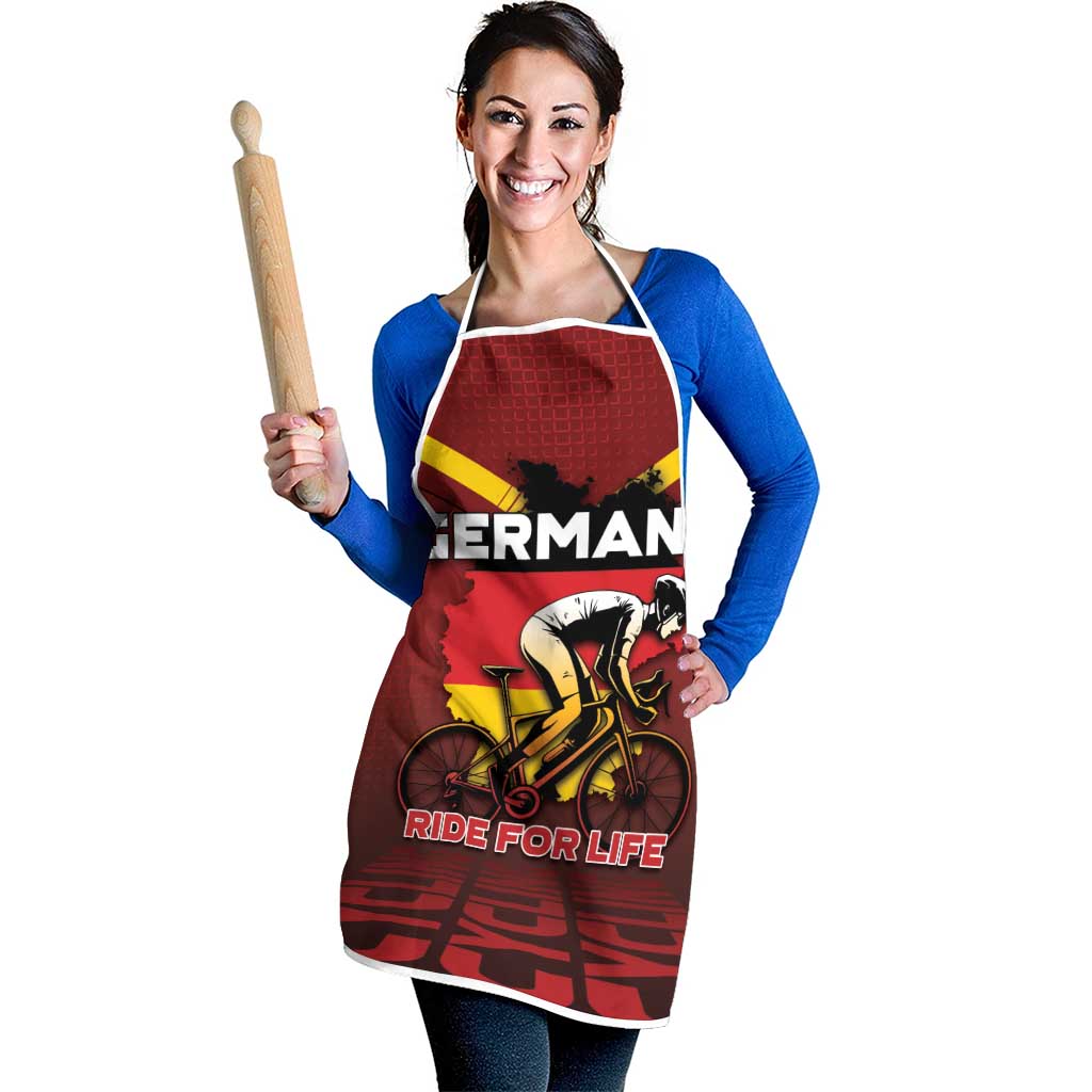 Germany Cycling Apron Ride For Life - Wonder Print Shop