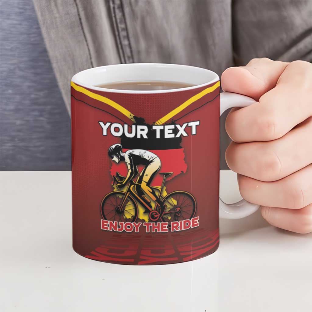 Germany Cycling Ceramic Mug Ride For Life - Wonder Print Shop