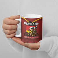 Germany Cycling Ceramic Mug Ride For Life - Wonder Print Shop