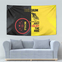 Belgium Cycling Tapestry Just Enjoy The Ride - Wonder Print Shop