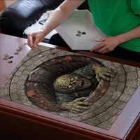 3D Illusion Zombie Halloween Puzzle Undead Ghoul Rest In Pieces Crypt