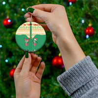 Western Yoke Ceramic Ornament Cactus Christmas Cute Style - Wonder Print Shop