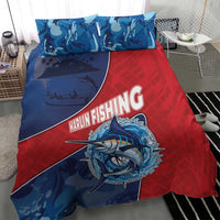 Dominican Republic Fishing Bedding Set Caribbean Master Baiter - Wonder Print Shop