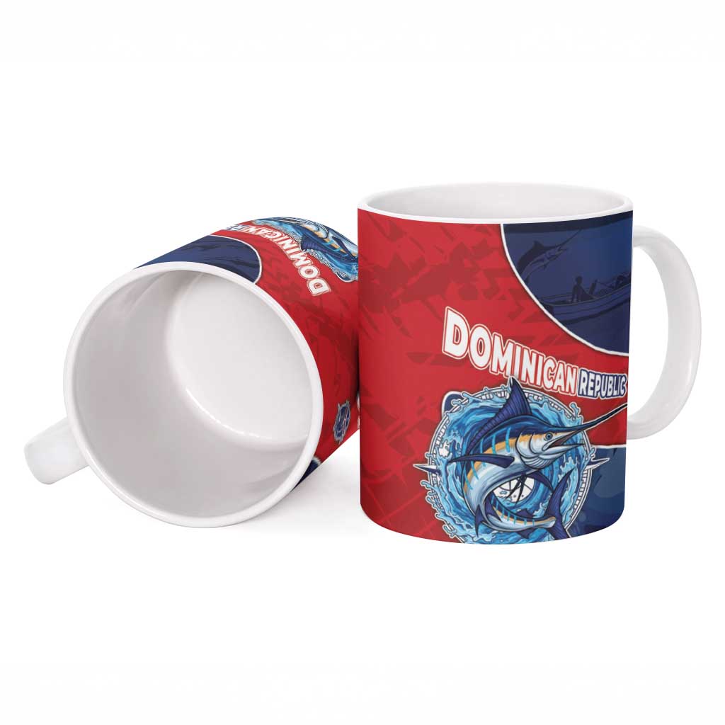 Dominican Republic Fishing Ceramic Mug Caribbean Master Baiter - Wonder Print Shop