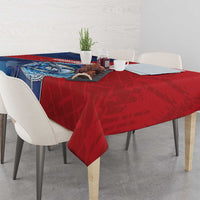 Dominican Republic Fishing Tablecloth Caribbean Master Baiter - Wonder Print Shop