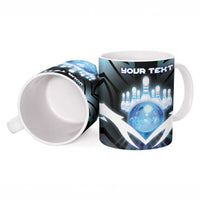 Personalized Bowling Ceramic Mug Cosmic Strike
