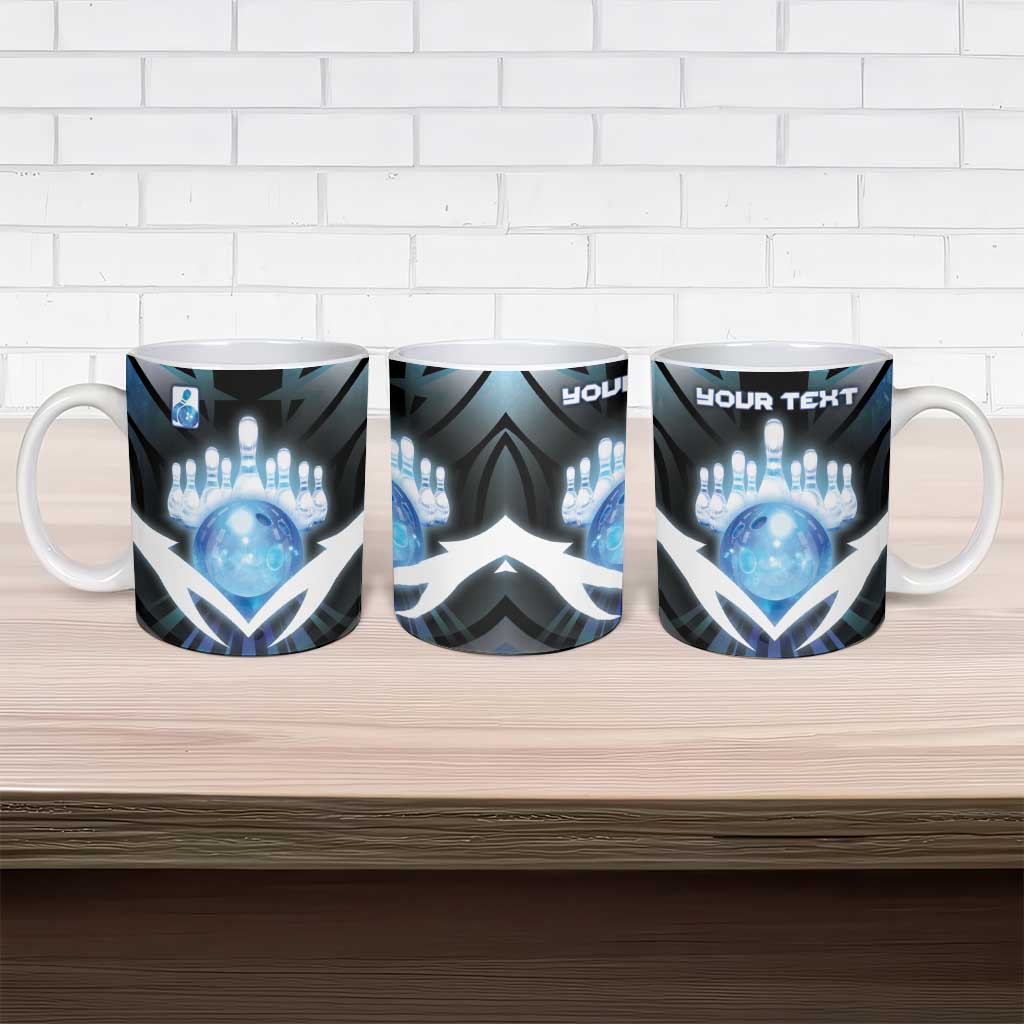 Personalized Bowling Ceramic Mug Cosmic Strike