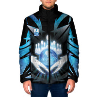 Personalized Bowling Padded Jacket Cosmic Strike