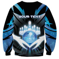Personalized Bowling Sweatshirt Cosmic Strike
