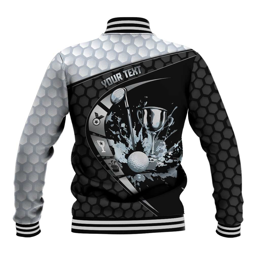 Personalized Golf Baseball Jacket The Honeycomb Golfe
