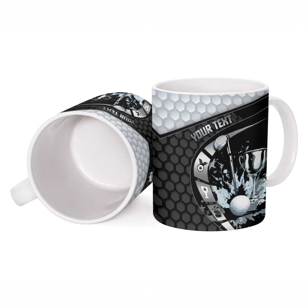 Personalized Golf Ceramic Mug The Honeycomb Golfe