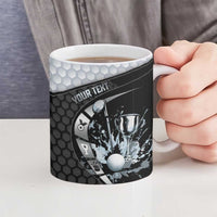 Personalized Golf Ceramic Mug The Honeycomb Golfe