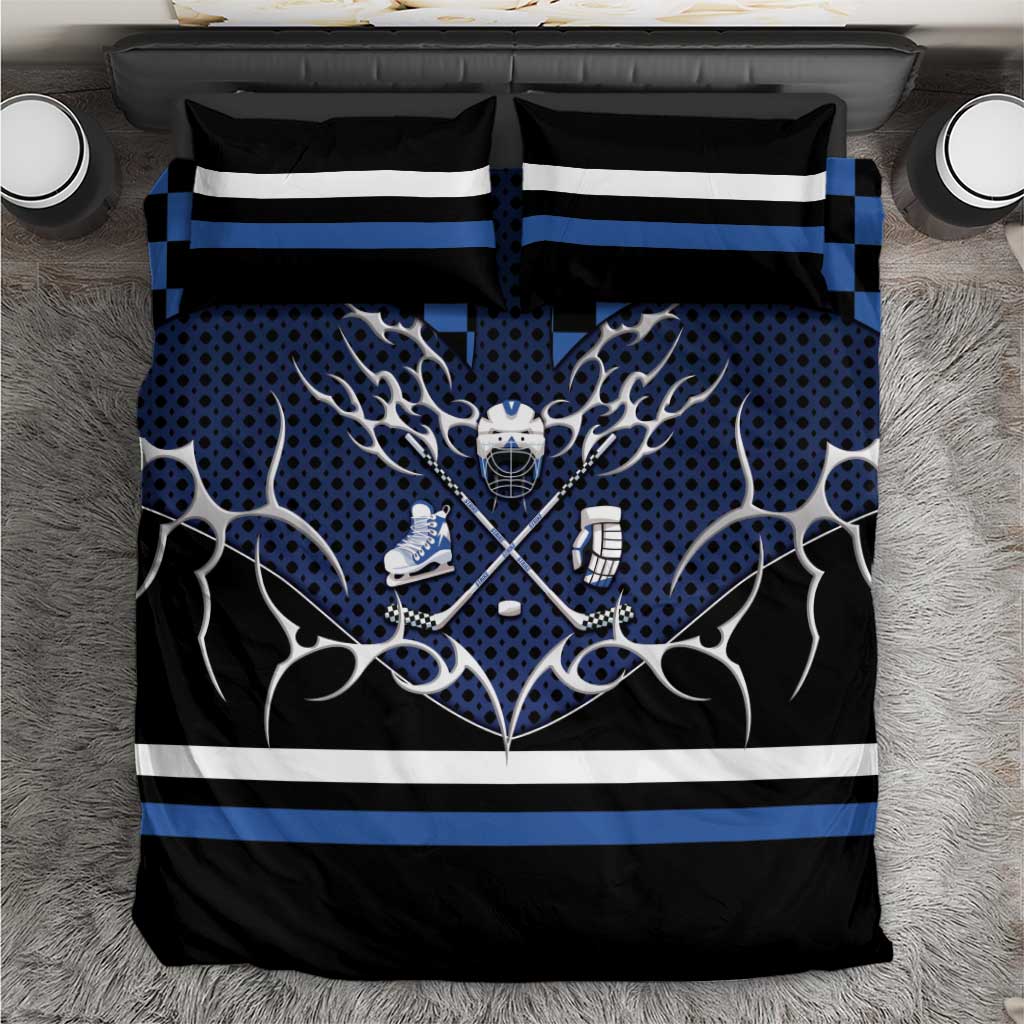 Hockey Bedding Set Tribal Strike