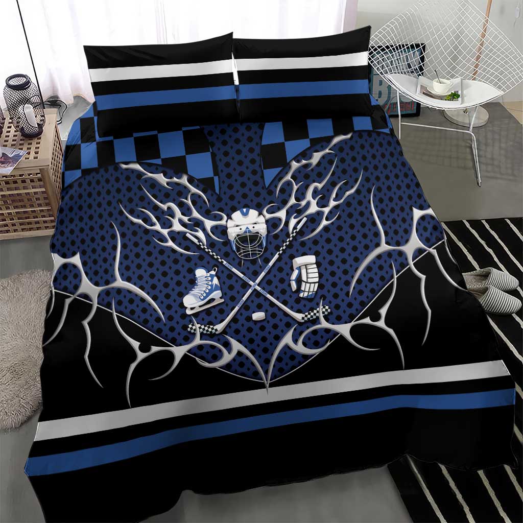Hockey Bedding Set Tribal Strike