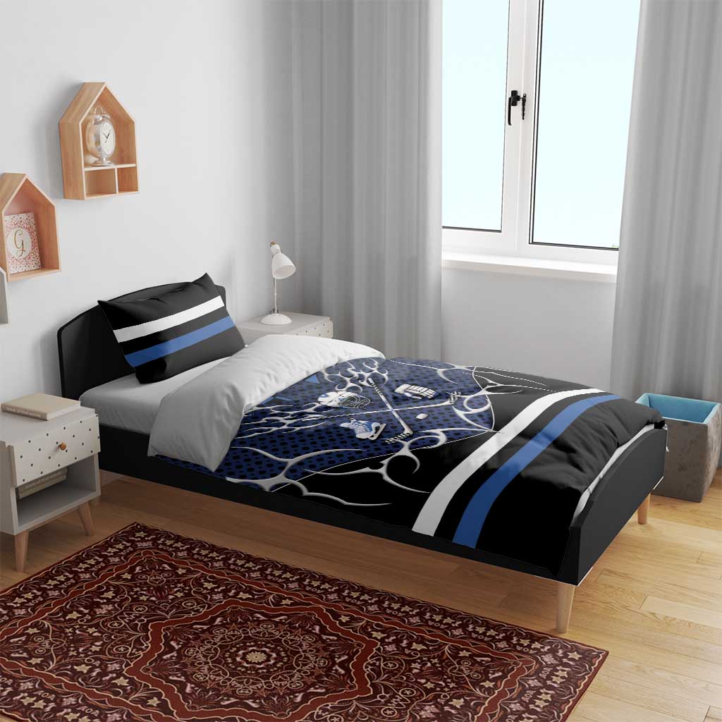 Hockey Bedding Set Tribal Strike