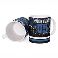 Custom Hockey Ceramic Mug Tribal Strike
