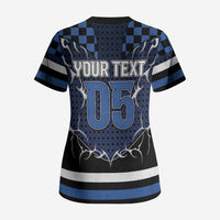 Custom Hockey Scrub Top Tribal Strike