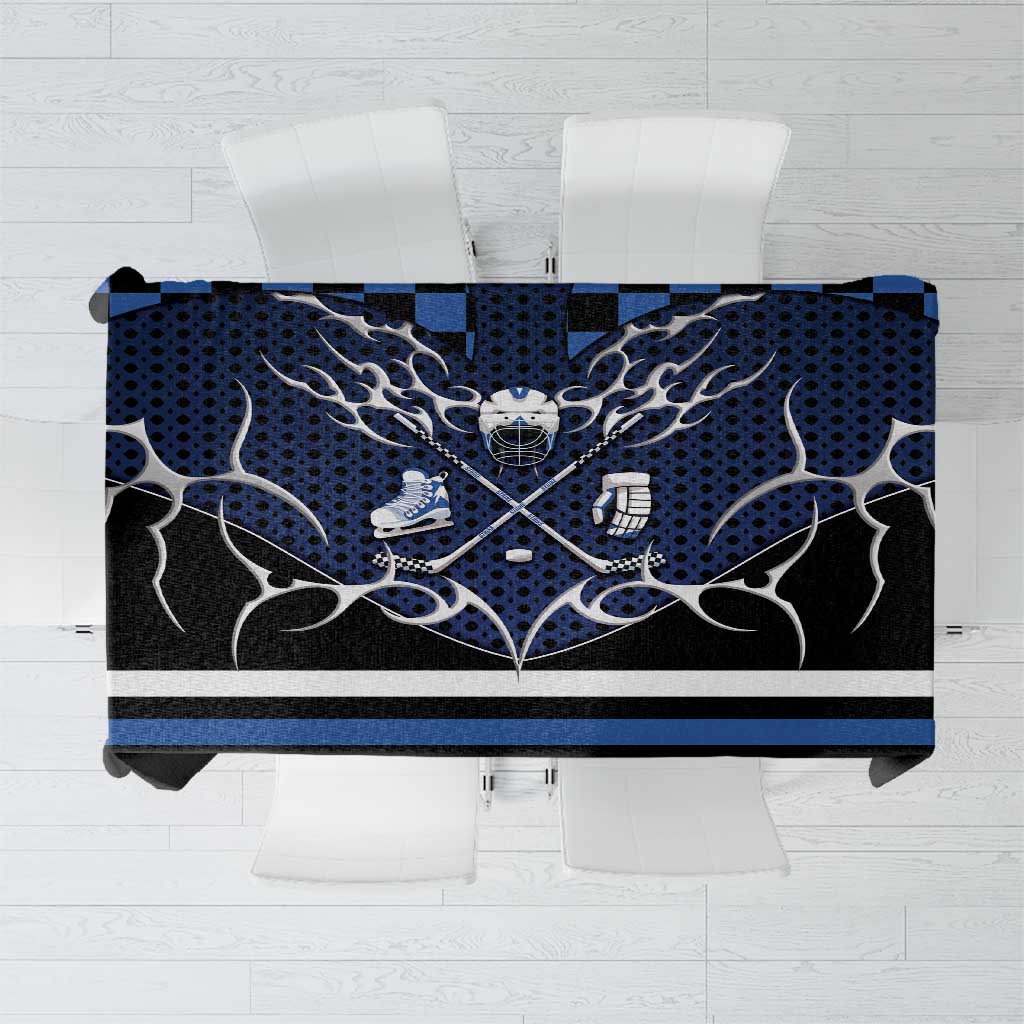 Hockey Tablecloth Tribal Strike