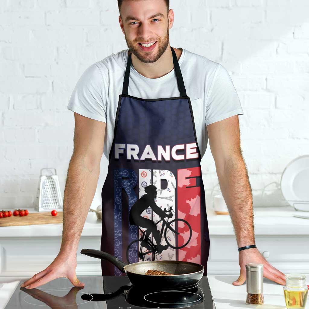 France Cycling Apron Ride With Cyclist - Wonder Print Shop