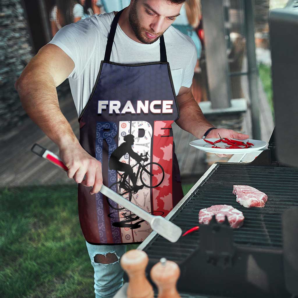 France Cycling Apron Ride With Cyclist - Wonder Print Shop