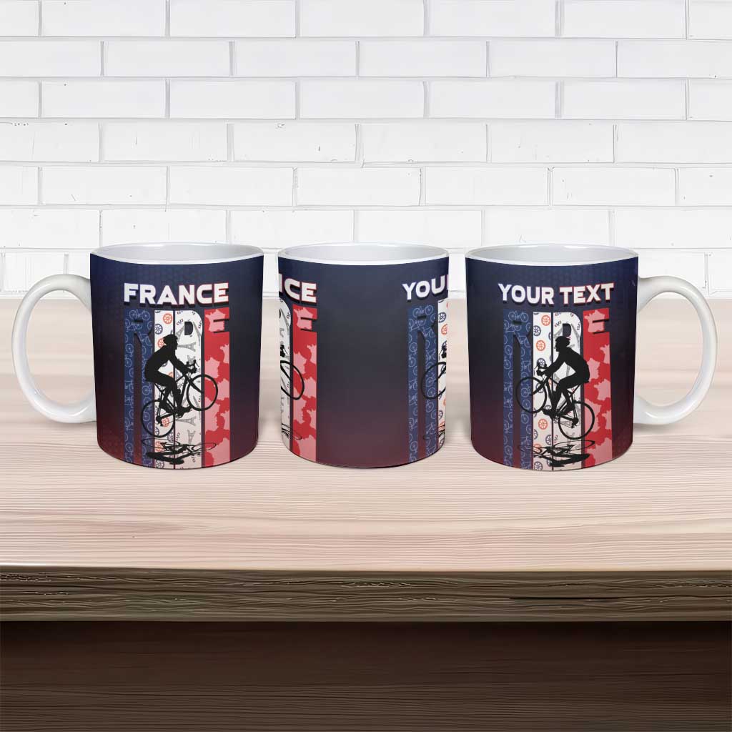 France Cycling Ceramic Mug Ride With Cyclist - Wonder Print Shop