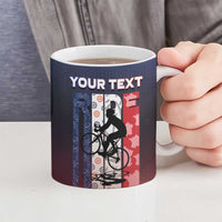 France Cycling Ceramic Mug Ride With Cyclist - Wonder Print Shop
