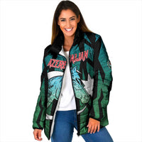 Personalized Azerbaijan Padded Jacket Karabakh Horse Tattoo - Wonder Print Shop