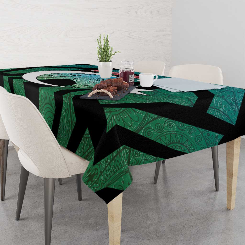 Azerbaijan Tablecloth Karabakh Horse Tattoo - Wonder Print Shop