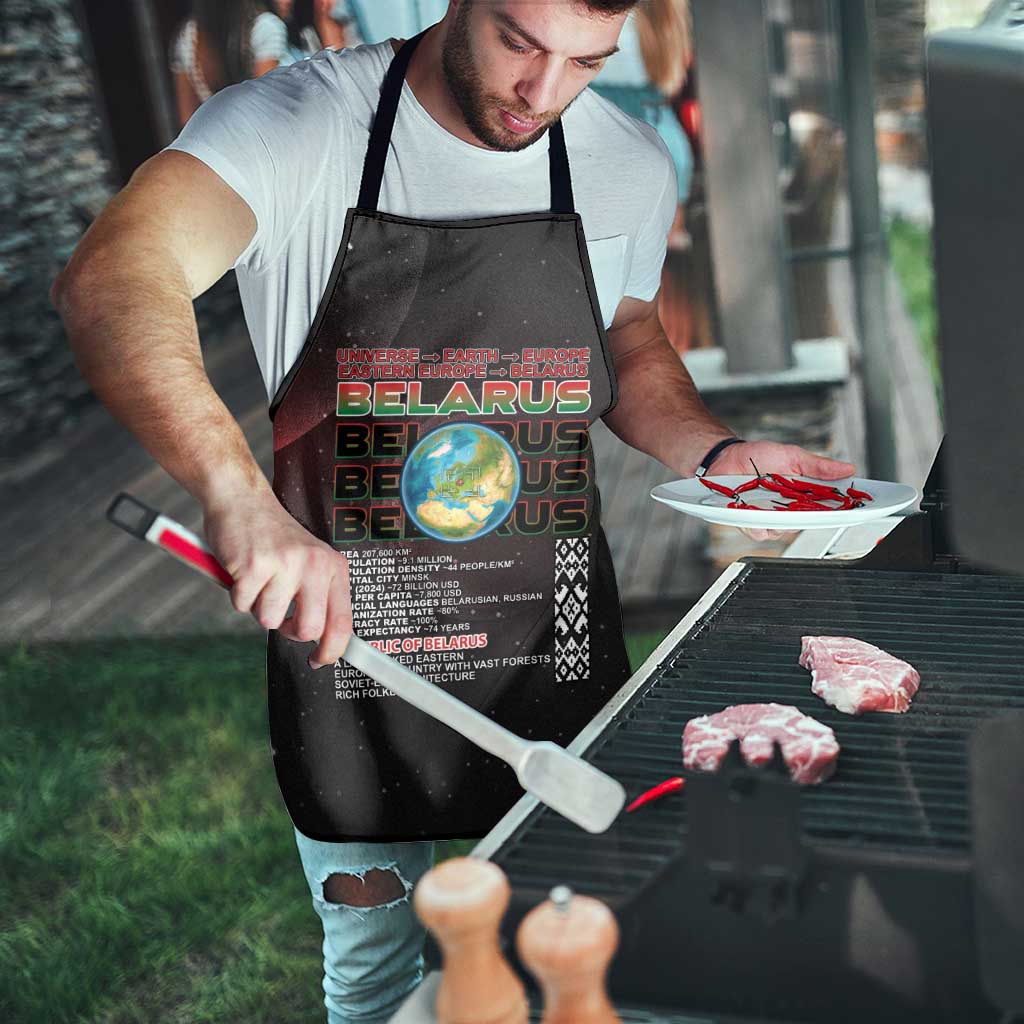 Belarus Apron Information From The Universe - Wonder Print Shop