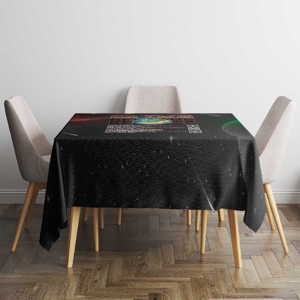 Belarus Tablecloth Information From The Universe - Wonder Print Shop