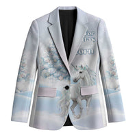Magical Christmas Blazer Unicorn With Cotton Candy Xmas Tree - Wonder Print Shop