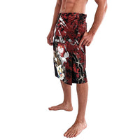 Personalized Polish American Heritage Month Lavalava Eagle With Grunge Style - Wonder Print Shop