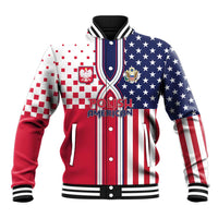 Personalized Polish American Heritage Month Baseball Jacket Unique Style - Wonder Print Shop