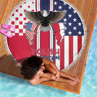 Polish American Heritage Month Beach Blanket Unique Style - Wonder Print Shop