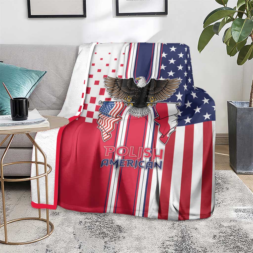 Polish American Heritage Month Blanket Unique Style - Wonder Print Shop