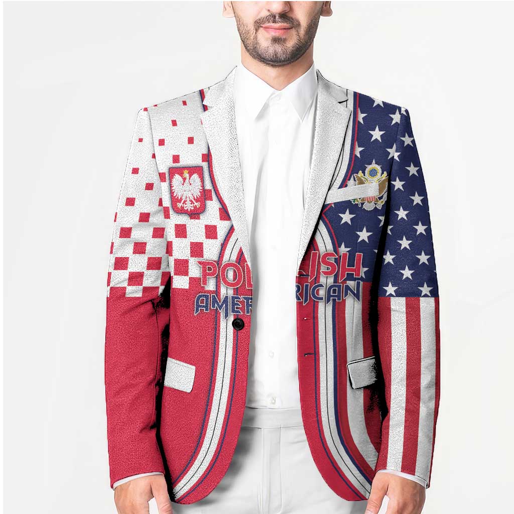 Personalized Polish American Heritage Month Blazer Unique Style - Wonder Print Shop