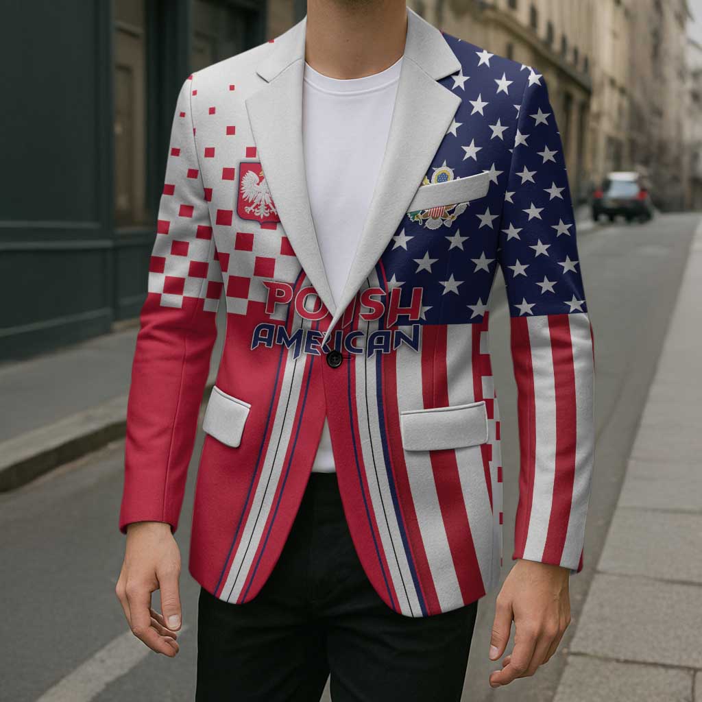 Personalized Polish American Heritage Month Blazer Unique Style - Wonder Print Shop