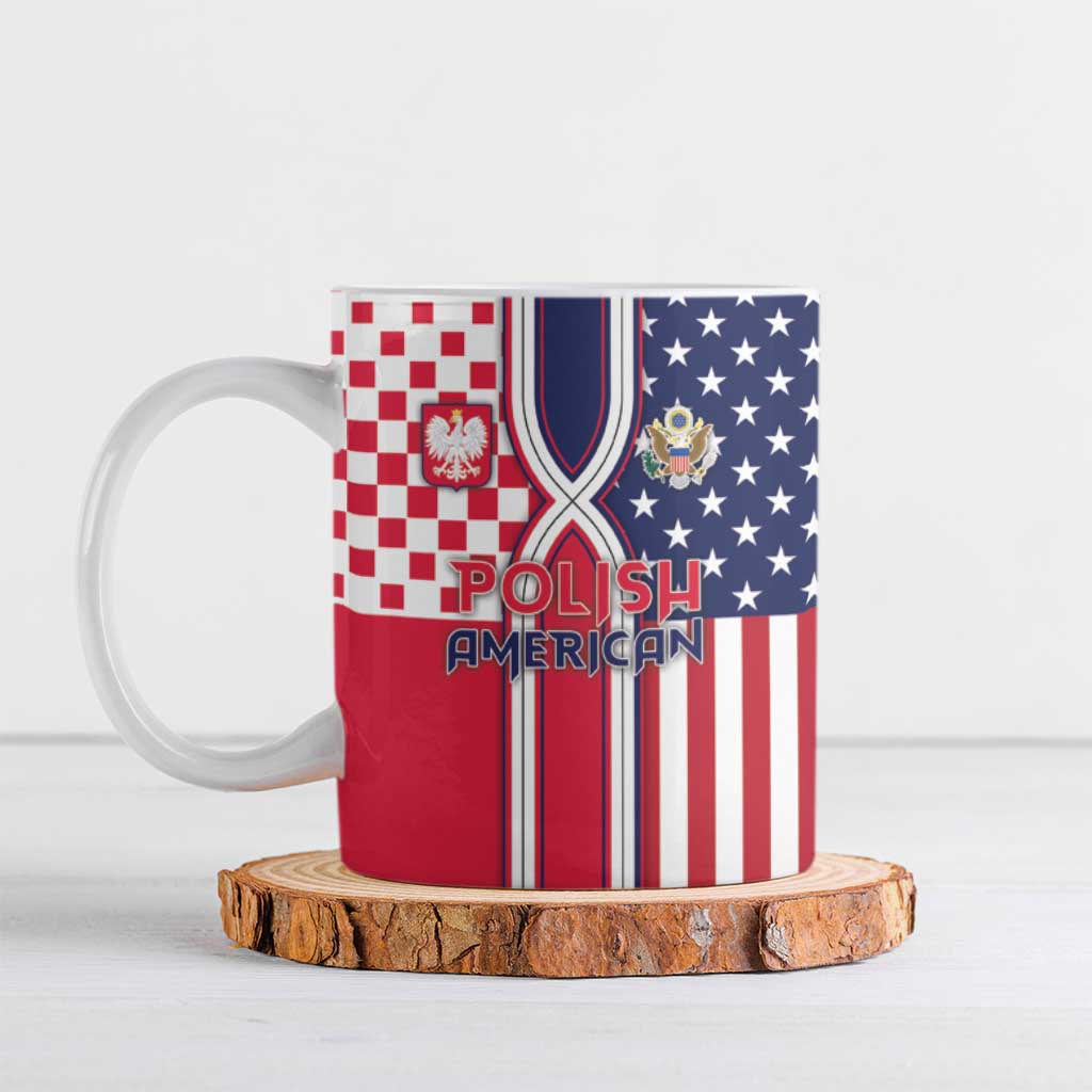 Personalized Polish American Heritage Month Ceramic Mug Unique Style - Wonder Print Shop