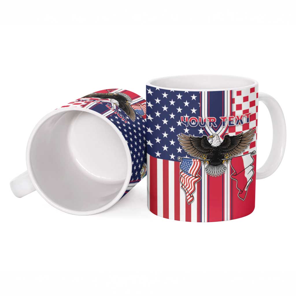 Personalized Polish American Heritage Month Ceramic Mug Unique Style - Wonder Print Shop