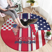Polish American Heritage Month Round Carpet Unique Style - Wonder Print Shop